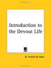 Cover of: Introduction to the Devout Life by Francis de Sales