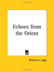 Cover of: Echoes from the Orient