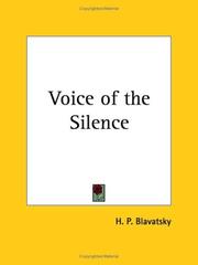 Cover of: Voice of the Silence by Елена Петровна Блаватская