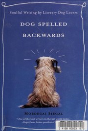 Cover of: Dog Spelled Backwards by Mordecai Siegal