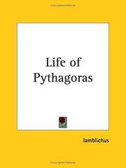 Cover of: Life of Pythagoras