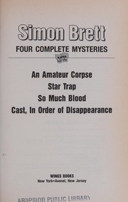 Four complete mysteries by Simon Brett