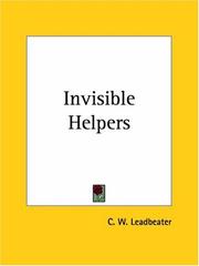 Cover of: Invisible Helpers (1912)