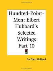 Cover of: Hundred-Point-Men (Elbert Hubbard's Selected Writings, Part 10)