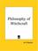 Cover of: Philosophy of Witchcraft