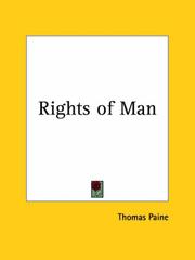 Cover of: Rights of Man by Thomas Paine