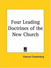 Cover of: Four Leading Doctrines of the New Church by Emanuel Swedenborg