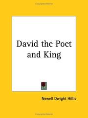 Cover of: David the Poet and King