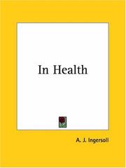 Cover of: In Health