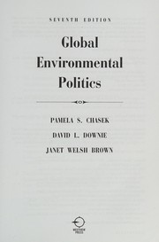 Cover of: Global environmental politics
