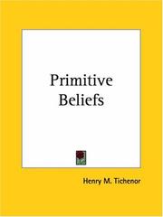 Cover of: Primitive Beliefs