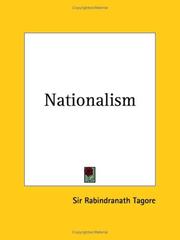Cover of: Nationalism (1917) by Rabindranath Tagore