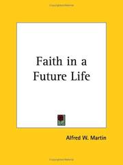 Cover of: Faith in a Future Life