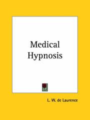 Cover of: Medical Hypnosis