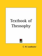 Cover of: Textbook of Theosophy by Charles Webster Leadbeater