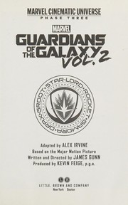 Cover of: Phase Three: MARVEL's Guardians of the Galaxy Vol. 2