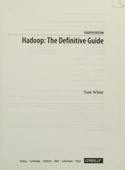Cover of: Hadoop: the definitive guide