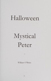 Cover of: Halloween: Mystical Peter : (Peter: a Darkened Fairytale, Vol 11) by William O'Brien