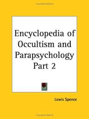 Cover of: Encyclopedia of Occultism and Parapsychology, Part 2