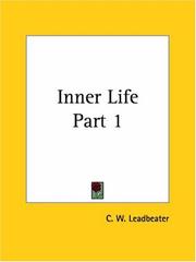 Cover of: Inner Life, Part 1