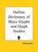 Cover of: Outline Dictionary of Maya Glyphs and Glyph Studies