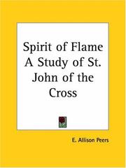 Cover of: Spirit of Flame A Study of St. John of the Cross