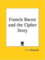 Cover of: Francis Bacon and the Cipher Story