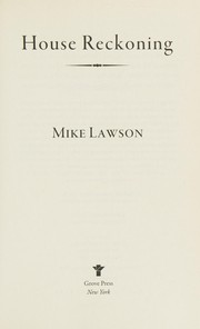 Cover of: House Reckoning by Mike Lawson