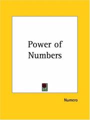 Cover of: Power of Numbers by Numero