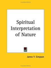 Cover of: Spiritual Interpretation of Nature
