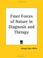 Cover of: Finer Forces of Nature in Diagnosis and Therapy