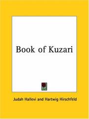 Cover of: Book of Kuzari
