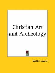 Cover of: Christian Art and Archeology