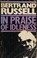 Cover of: In Praise of Idleness and Other Essays