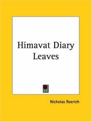 Cover of: Himavat Diary Leaves