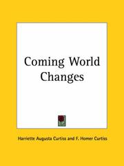Cover of: Coming World Changes