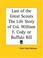 Cover of: Last of the Great Scouts The Life Story of Col. William F. Cody or Buffalo Bill