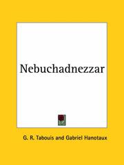 Cover of: Nebuchadnezzar