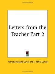 Cover of: Letters from the Teacher, Part 2