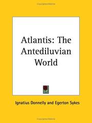 Cover of: Atlantis | Ignatius Donnelly