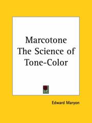 Marcotone by Edward Maryon