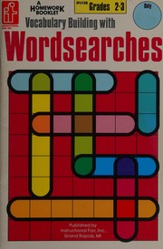 Vocabulary Building with Wordsearches by Renee Cummings