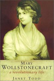 Cover of: Mary Wollstonecraft