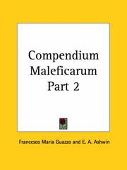 Cover of: Compendium Maleficarum, Part 2