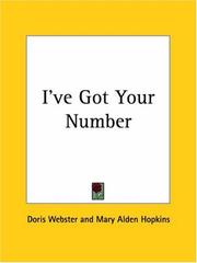 Front cover of I've Got Your Number by Doris Webster
