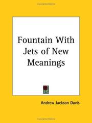 Cover of: Fountain with Jets of New Meanings