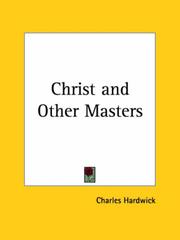 Cover of: Christ and Other Masters