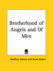 Cover of: Brotherhood of Angels and Of Men