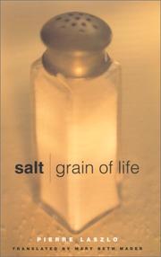Cover of: Salt by Pierre Laszlo