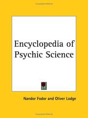 Cover of: Encyclopedia of Psychic Science